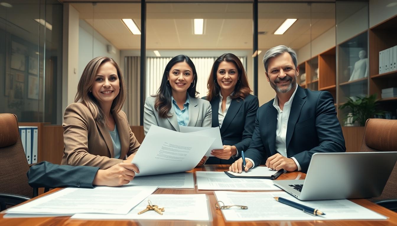 Coordination of property closing documents and timelines